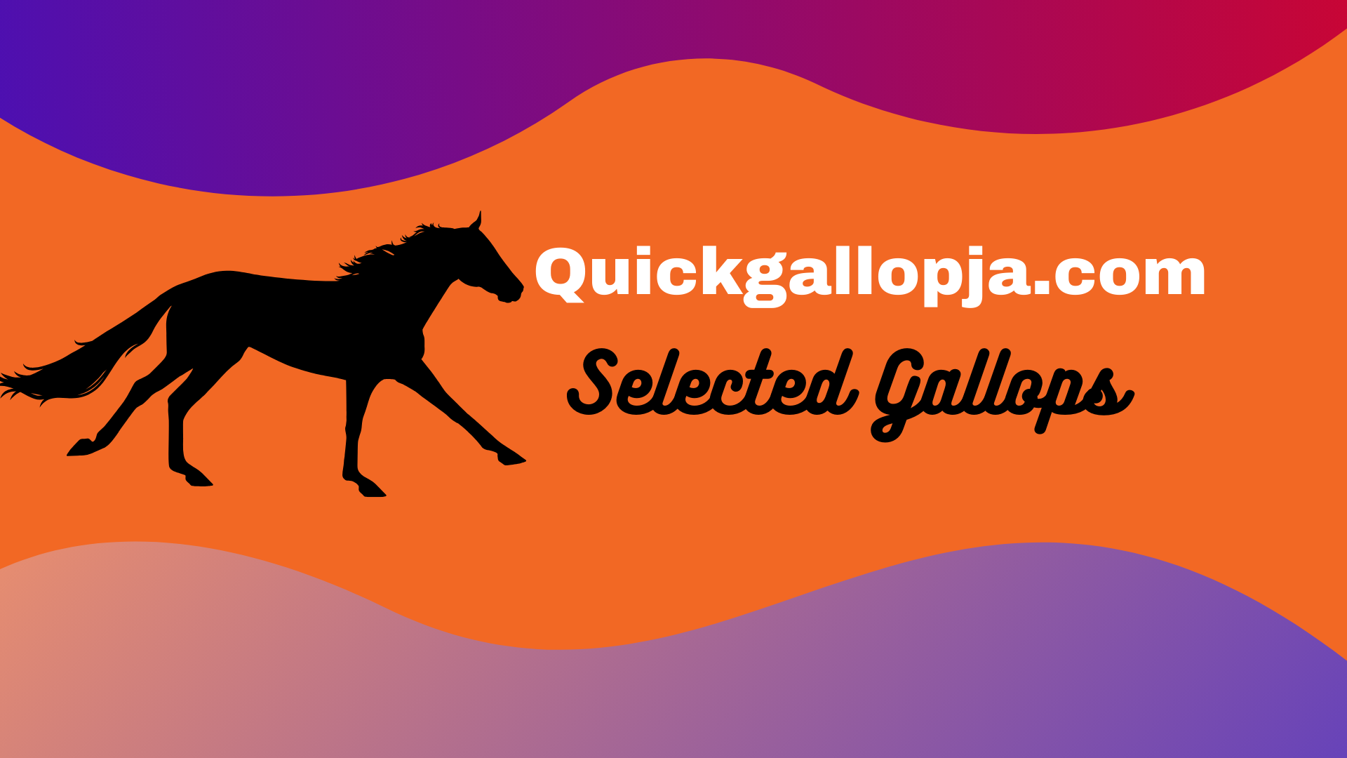 Selected Gallops | Exercise For Sunday, July 14, 2024 - Quickgallopja.com